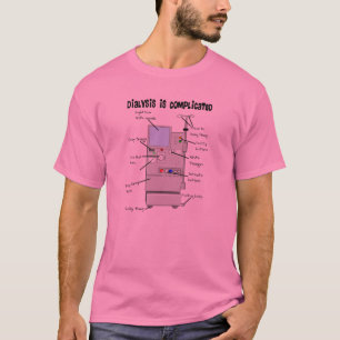 Camiseta Enfermeira da diálise/presentes engraçados da
