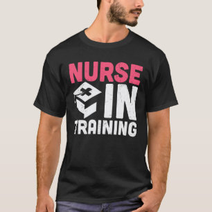 Camiseta Enfermeira da Escola de Enfermagem em Treinamento
