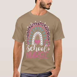 Camiseta Enfermeira da Escola de Impressão do Cotovelo-Coto