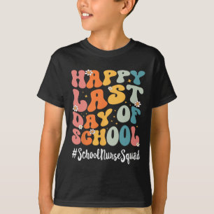 Camiseta Enfermeira da Escola Feliz Dia Passado de Professo