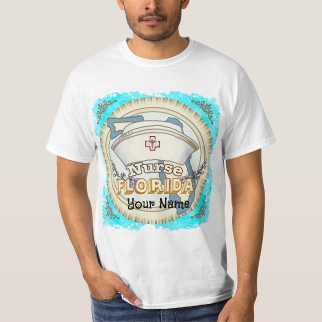 Camiseta Enfermeira da Flórida (Frente)