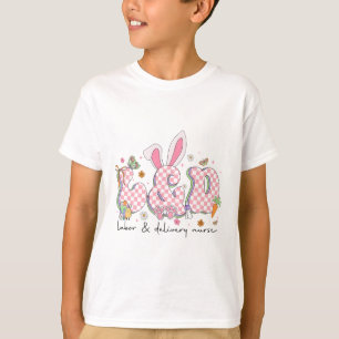 Camiseta Enfermeira da Páscoa Vida Trabalho e Parto Enferma