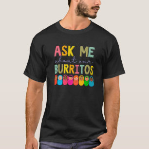 Camiseta Enfermeira da UTIN Me Pergunte Sobre Nossos Burrit