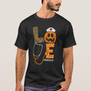 Camiseta Enfermeira da Vida Amorosa Bomba de Estetoscópio M