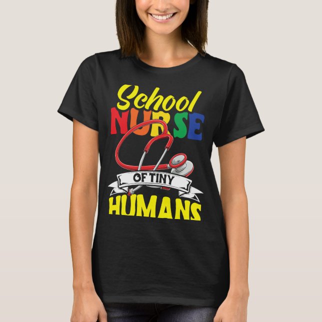 Camiseta Enfermeira das Escolas Apreciação para Enfermeira  (Frente)
