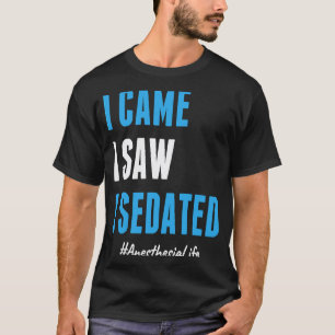 Camiseta Enfermeira de Anestesia CRNA Anestesiologista Assi