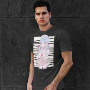 Camiseta Enfermeira de anime com coração partido