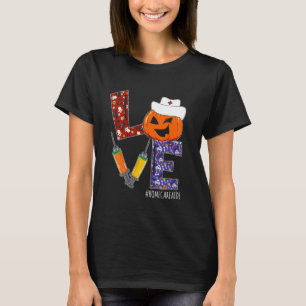 Camiseta Enfermeira de Assistência Domiciliar Ama Vida de E