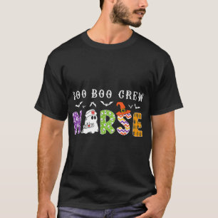 Camiseta Enfermeira de Boo Boo Enfermeira de Halloween Enfe