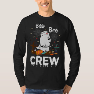 Camiseta Enfermeira de Boo Enfermeira Ghost Halloween