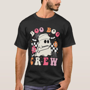 Camiseta Enfermeira de Boo Enfermeira Roupas De Halloween P