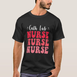 Camiseta Enfermeira de Cat Lab Enfermagem de Cat Lab Enferm