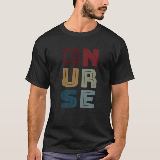 Camiseta Enfermeira de CD Enfermeira de Diálise Certificada (Frente)