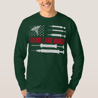 Camiseta Enfermeira de Cuidados com Feridas RN Enfermagem B