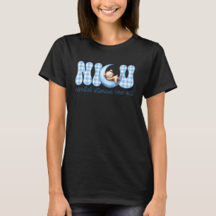 Camiseta Enfermeira de Cuidados Intensivos Neonatais UTI Gi