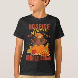 Camiseta Enfermeira de Cuidados Paliativos Gobble Squad Dia