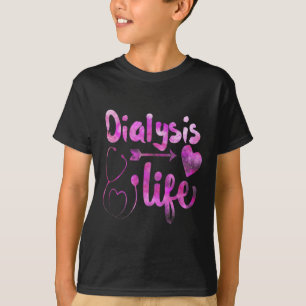 Camiseta Enfermeira de Diálise Nefrologia Doença Renal Enfe