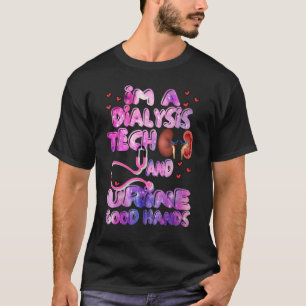 Camiseta Enfermeira de Diálise Nefrologia Enfermagem em Doe