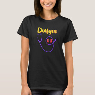 Camiseta Enfermeira de Diálise Nefrologia Enfermagem em Doe