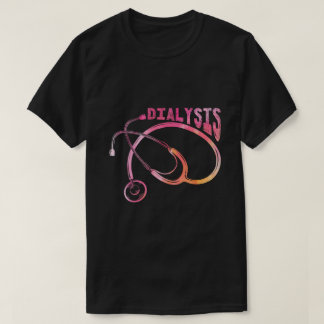 Camiseta Enfermeira de diálise Nefrologista renal