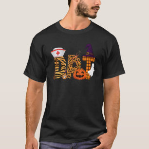 Camiseta Enfermeira de DPT de Halloween Nutricionista de VA