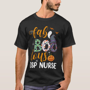 Camiseta Enfermeira de DSP Fabulosa Enfermeira de Boo Crew