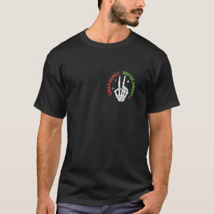 Camiseta Enfermeira de emergência, Dançando esqueleto ER