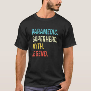 Camiseta Enfermeira de EMS Dizendo Motorista de Ambulância