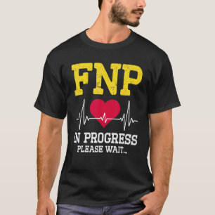 Camiseta Enfermeira de Família em Progresso   Enfermagem