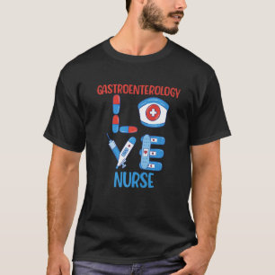 Camiseta Enfermeira de Gastroenterologia Ama Enfermagem