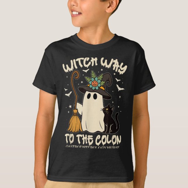 Camiseta Enfermeira de Gastroenterologia Enfermeira de Hall (Frente)