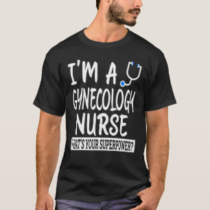 Camiseta Enfermeira de Ginecologia Enfermeira Escola de Enf
