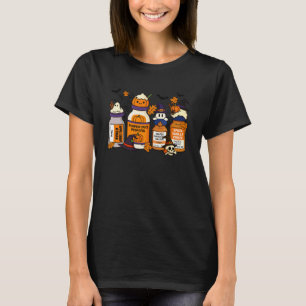 Camiseta Enfermeira de Halloween Abóbora Tempero Propofol A