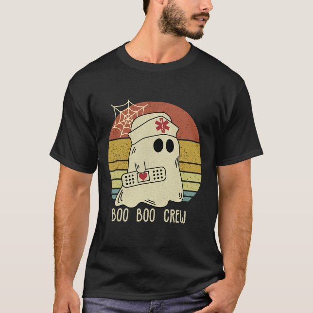Camiseta Enfermeira de Halloween Para Mulheres (Frente)
