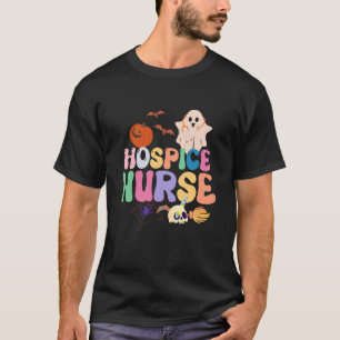 Camiseta Enfermeira de Hospice Assustadora Fantasma Fantasi