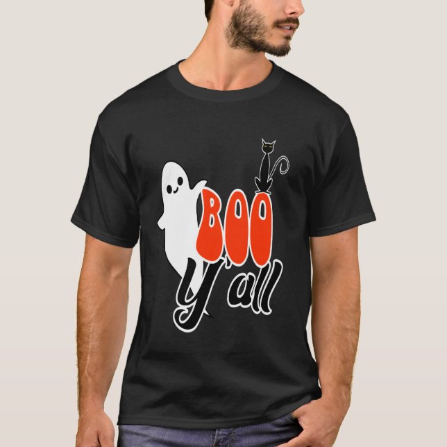 Camiseta Enfermeira de Icu Boo Crew Ghost (Frente)