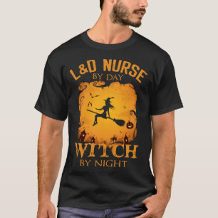 Camiseta Enfermeira de L&D por bruxa noturna por fantasia d