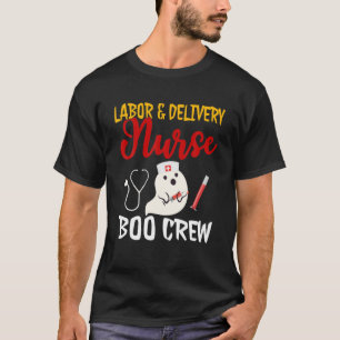 Camiseta Enfermeira de mão de obra Enfermeira com Dia de a