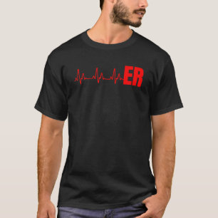 Camiseta Enfermeira de Medicina de Emergência Sala de Emerg
