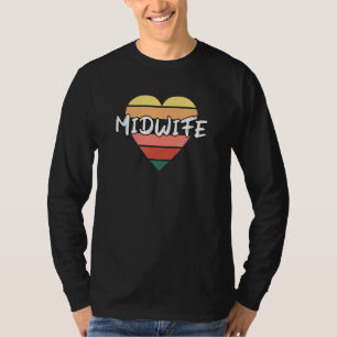 Camiseta Enfermeira de Nascimento Gravidez Parteira de Nasc