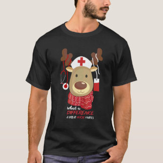 Camiseta Enfermeira de Natal Amor Nicu Rn Er Papai Noel Ren