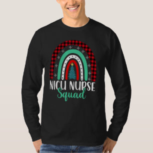 Camiseta Enfermeira de Natal Amor Nicu Rn Er Papais noeis R