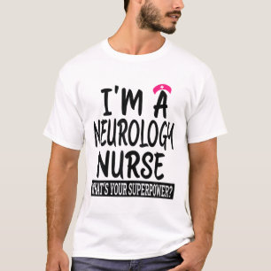 Camiseta Enfermeira de Neurologia Feminina Enfermagem Diver