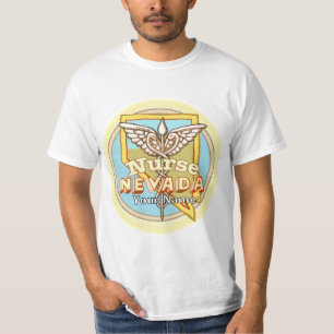 Camiseta Enfermeira de Nevada Caduceu