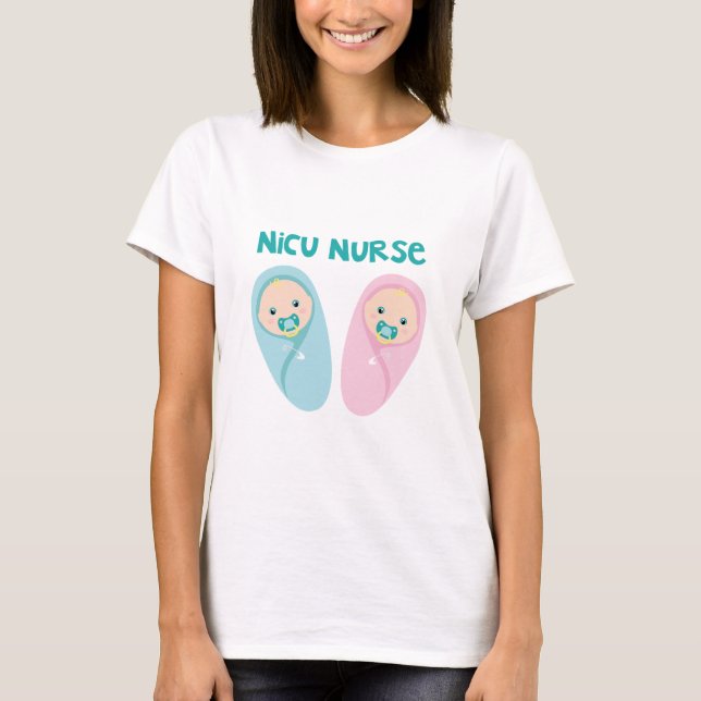Camiseta Enfermeira de NICU (Frente)
