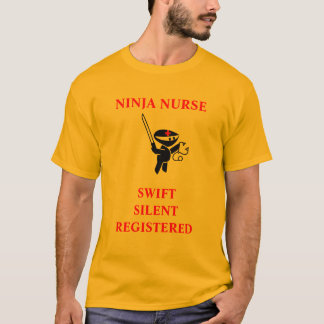 CAMISETA ENFERMEIRA DE NINJA