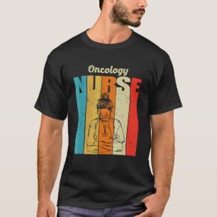 Camiseta Enfermeira de Oncologia Enfermagem Vintage 1