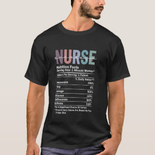 Camiseta Enfermeira de Oncologia Fato de Nutrição Engraçado