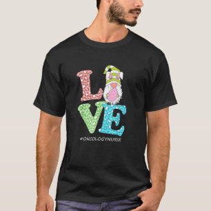 Camiseta Enfermeira de Oncologia Leopard Happy East