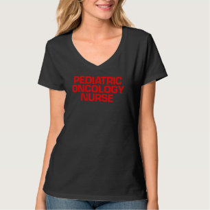 Camiseta Enfermeira de Oncologia Pediátrica Red Say